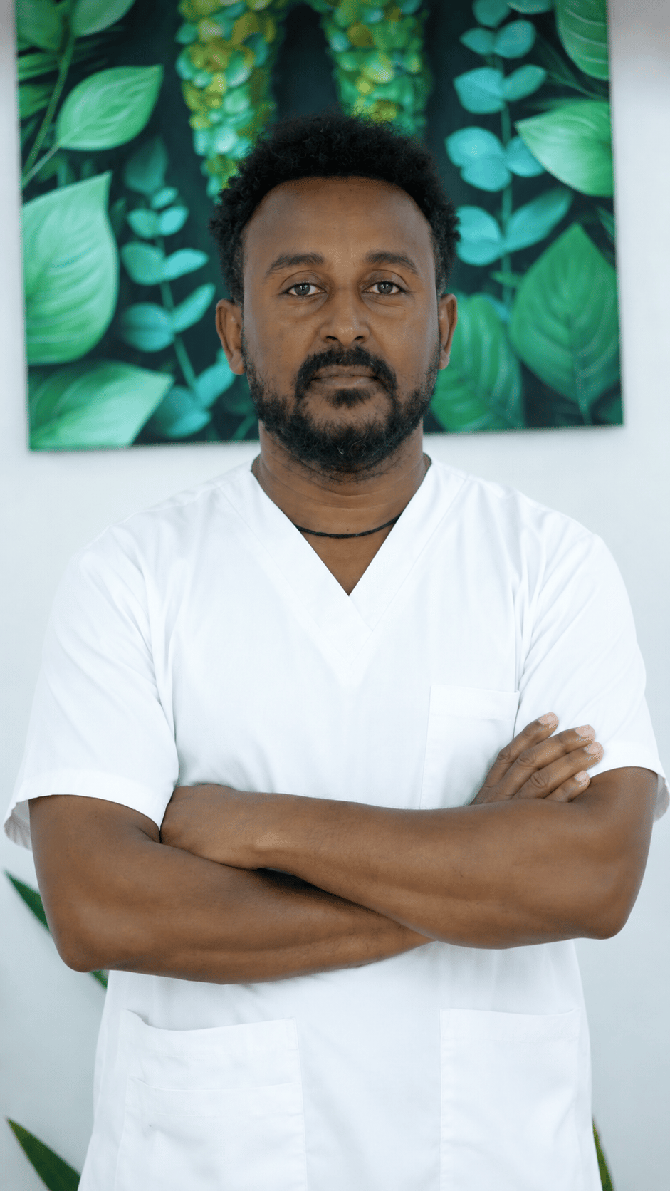 Dr. Tewodros Molla, chief maxilofacial surgeon at Aya Dental Studio